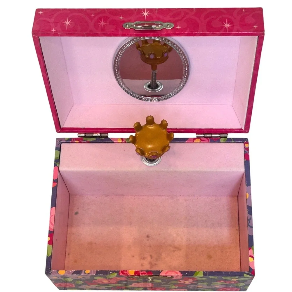 Disney Princess Musical Jewelry Box Kreisler So This Is Love Floral CJB-3006